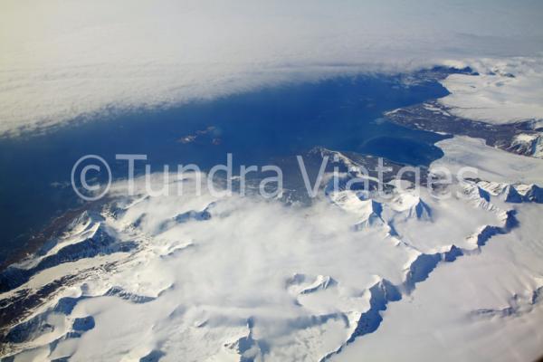 Vista aérea Spitsbergen