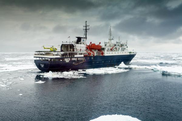 Vaixell Ortelius - viatges a l'Àrtic