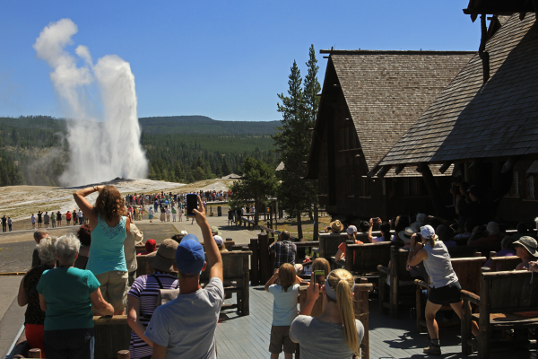 Old Faithful Geyser - Yellowstone