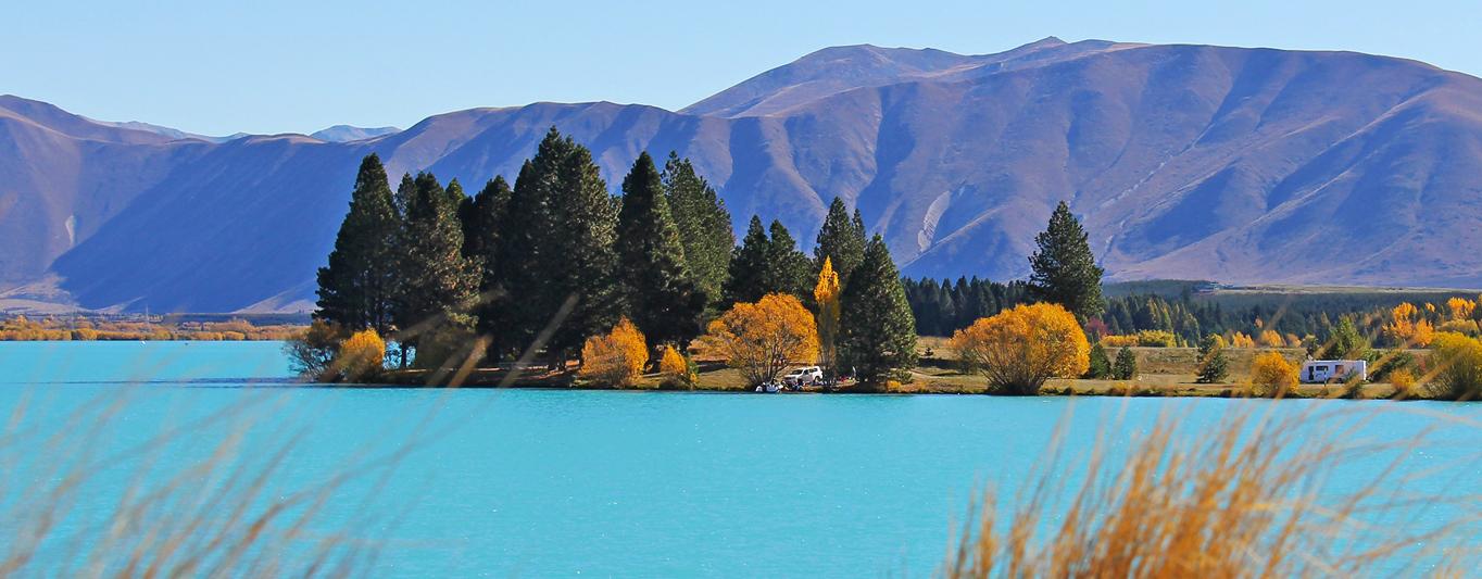 Nueva Zelanda - Lago Tekapo - paisaje